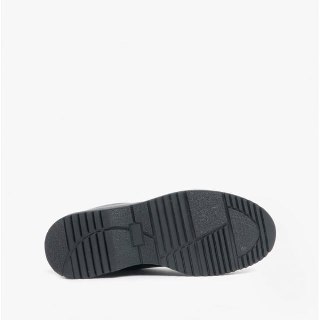 ANGRY ANGELS Impact Black Leather Laced School Shoe – Mooreheads