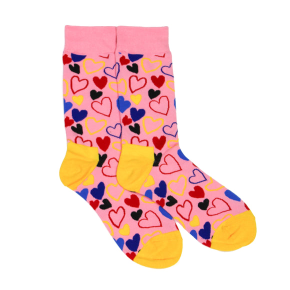 Love Heart Novelty Socks