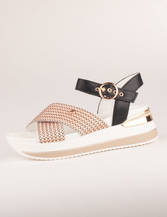 TOMMY BOWE Madia Stealth Bling Chunky Sandal