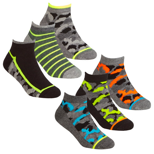 Boys Camouflage Design Sock - 3 Pair Pack