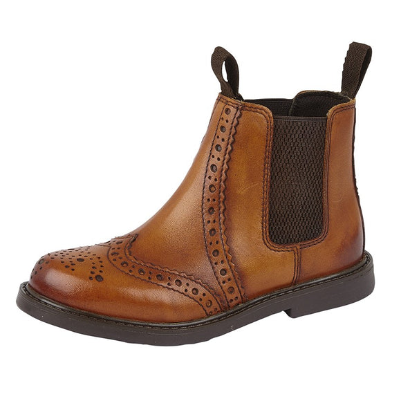 Tan Leather Boot - Roamers