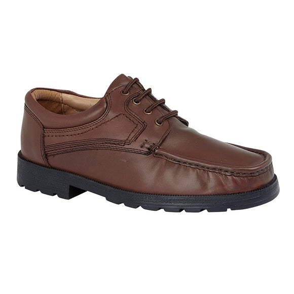 Brown Soft Leather Shoe - Roamers