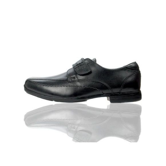 Javier Black Velcro Shoe - Buckle My Shoe