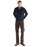 Wrangler Quarter Zip Knit Navy 112387646