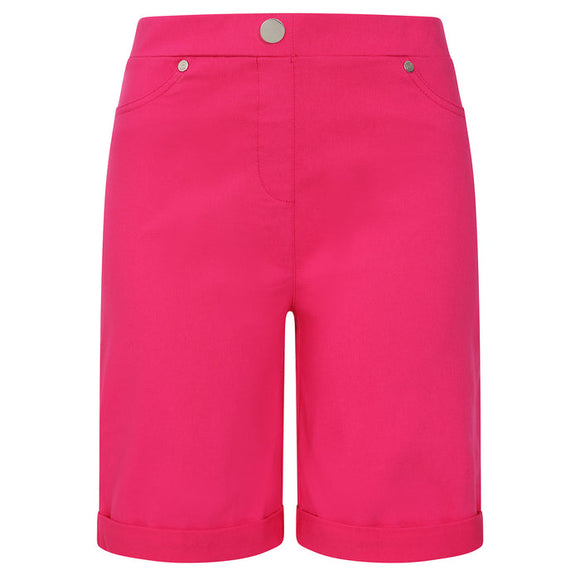 EMRECO Hot Pink Bengaline Shorts