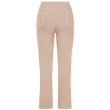 EMRECO Soft Almond Jean Style Bengaline Trousers