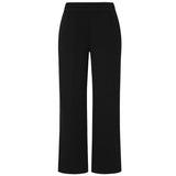 EMRECO Black Wide Leg Trousers