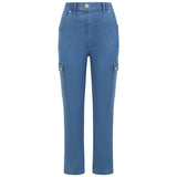 EMRECO Light Denim Stretch Combat Trousers