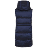 EMRECO Metallic Navy Quilted Gilet