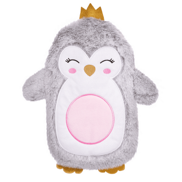Princess Penguin Novelty Hot Water Bottle