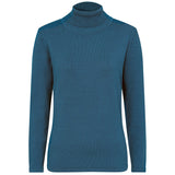 EMRECO Teal Roll Neck Jumper