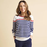 EMRECO Navy Stripe Jumper with Hearts