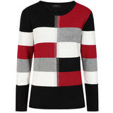 EMRECO Red Colour Block Jumper