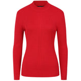 EMRECO Red Skinny Rib Cable Jumper