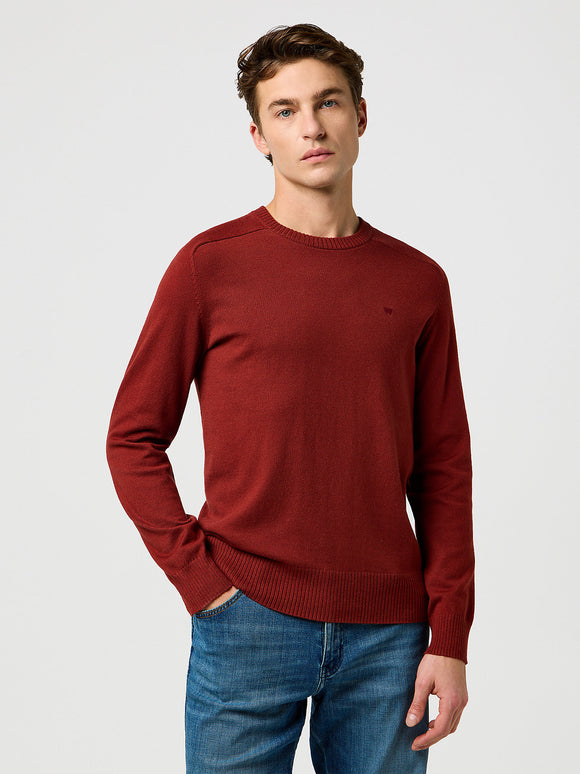 WRANGLER Red Regular Knit Sweater 12371537
