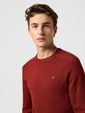 WRANGLER Red Regular Knit Sweater 12371537