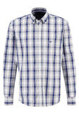 FYNCH HATTON Checked Cotton Shirt