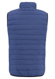 FYNCH HATTON Blue Wave Quilted Gilet