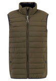 FYNCH HATTON Meadow Green Quilted Gilet