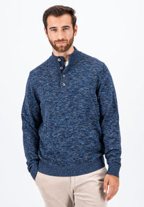 Fynch Hatton Navy Knitwear 1408 238 690