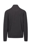 FYNCH HATTON Charcoal Superfine Troyer 1/4 Zip