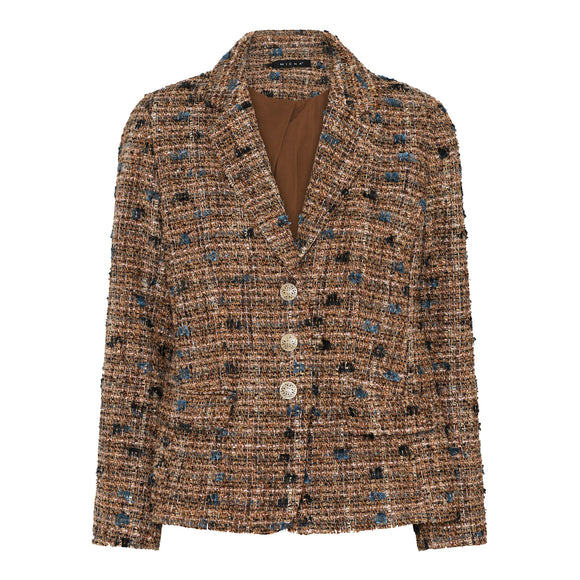MICHA Autumn Tweed Tailored Jacket