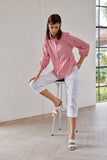 MICHA Red Striped Shirt