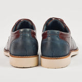 Pod Hampton Chestnut Leather Derby Shoe