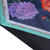 Blue Chrysanthemum Upside Down Umbrella