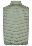 CALAMAR Light Green Quilted Gilet