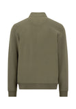 FYNCH HATTON Dark Khaki Cotton Jacket