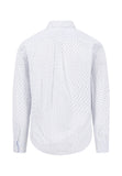 FYNCH HATTON Pink/Blue Print Long Sleeve Shirt