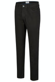 HATTRIC Hunter Black Cotton Trousers