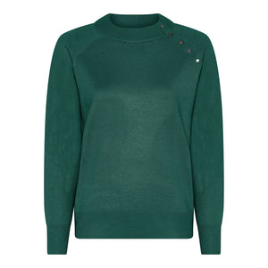 MICHA Green Button Detail Jumper