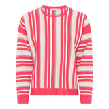 MICHA Rose Pink Striped Jumper