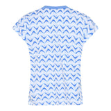 MICHA Blue Wave V-Neck Tee