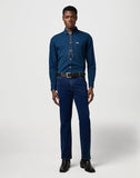 Wrangler Texas Stretch Rustic Navy 112370854