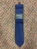 Daniel Grahame Purple/ Navy Tie And Pocket Set