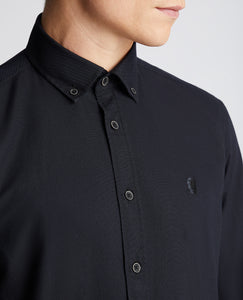 Remus Uomo Black Long Sleeve Shirt - 13600/00