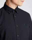 Remus Uomo Black Long Sleeve Shirt - 13600/00