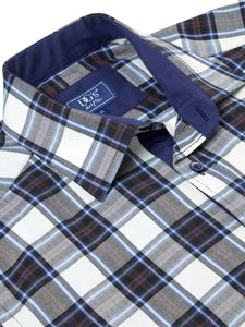 DRIFTER Dark Blue Check Long Sleeve Shirt 14666/28