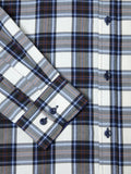 DRIFTER Dark Blue Check Long Sleeve Shirt