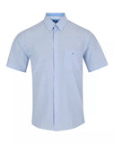 DRIFTER Sky Blue Short Sleeve Casual Shirt 14679SS/22