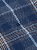 DRIFTER Dark Blue Check Long Sleeve Shirt