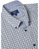 DRIFTER Blue Graphic Print Long Sleeve Shirt