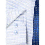 Daniel Grahame Navy and White Regular Long Sleeve Formal Shirt 15057_18 ( tie not included )