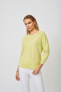 MICHA Lime Cream Jumper