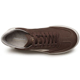PEGADA Brown Leather Sneakers