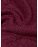 Remus Uomo Dark Red Long Sleeve Half Zip Sweater