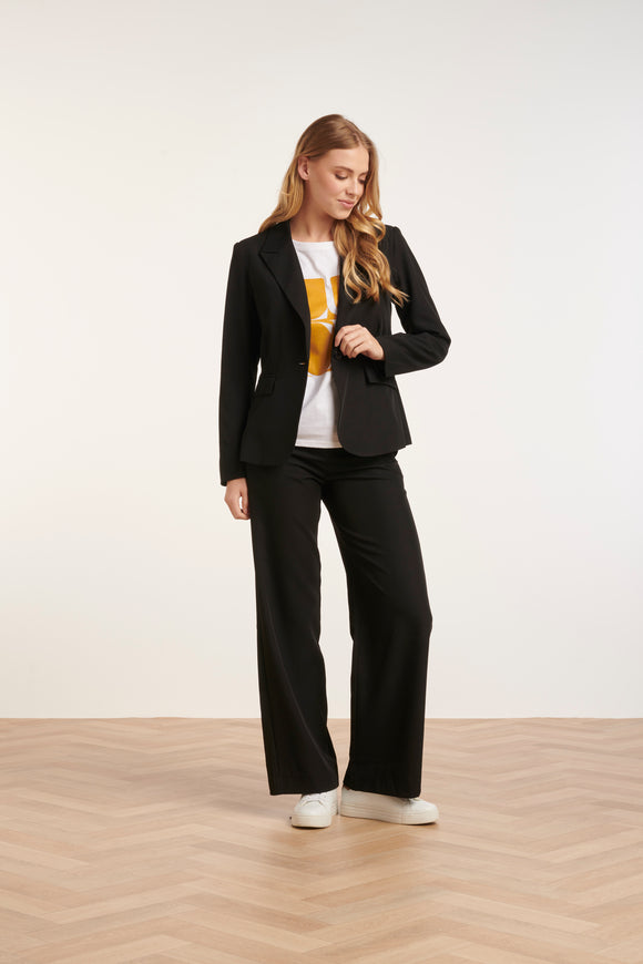 SMASHED LEMON Black Tailored Blazer